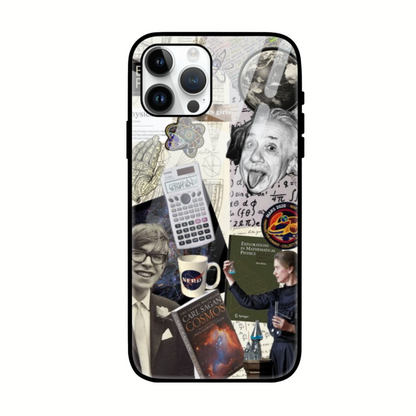 Science Collage Mobile Cover – Nerdy, Durable & Inspirational Design for Science Lovers