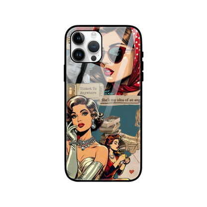 Vintage Pop Art Retro Chic Phone Case