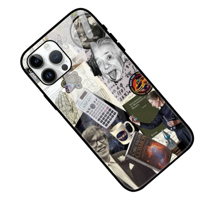 Science Collage Mobile Cover – Nerdy, Durable & Inspirational Design for Science Lovers