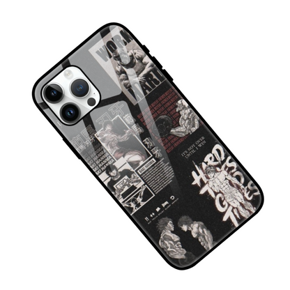 Hard Times Manga Phone Case - Dynamic Anime-Inspired Design