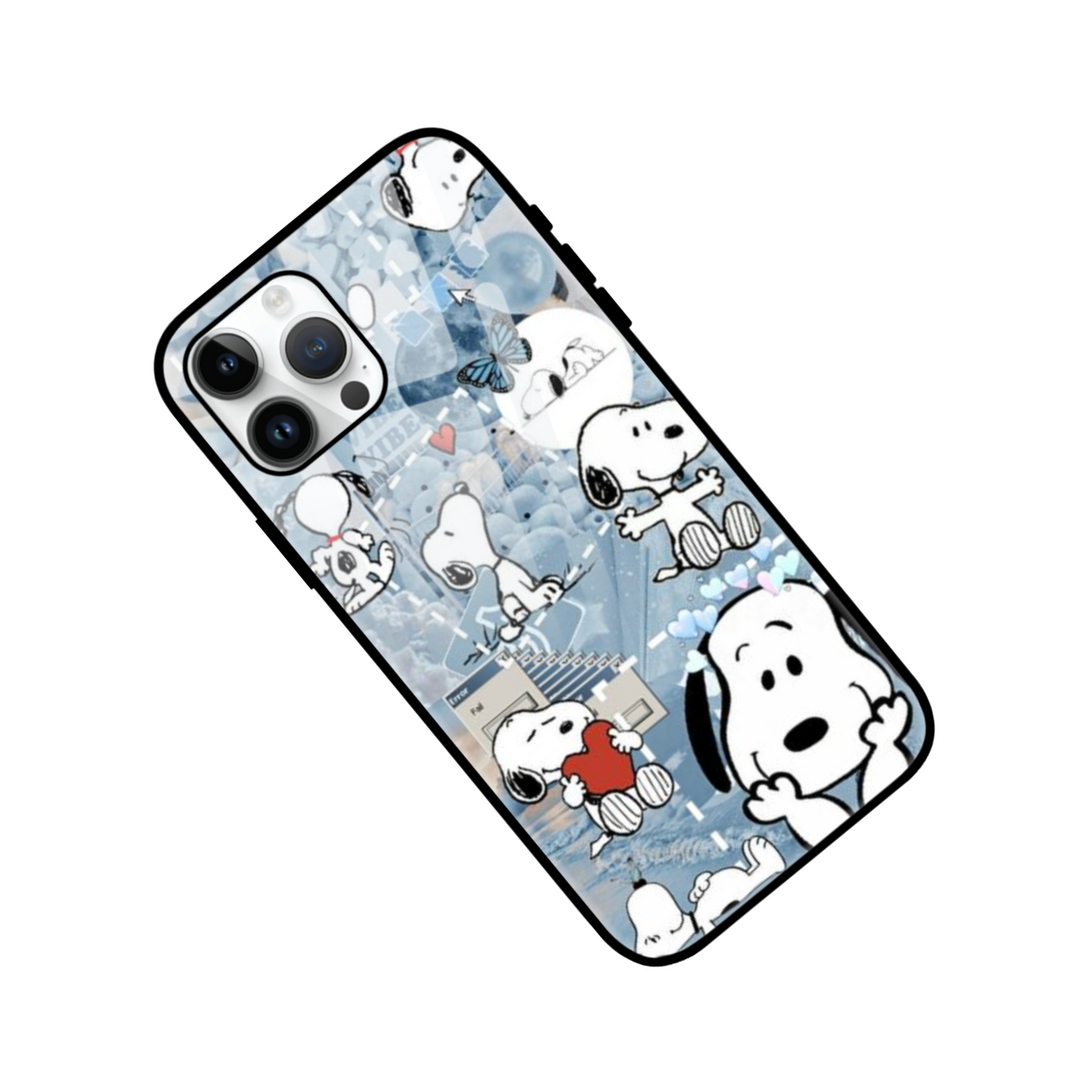 Adorable Blue Aesthetic Cartoon Phone Case - Cute and Stylish Protection