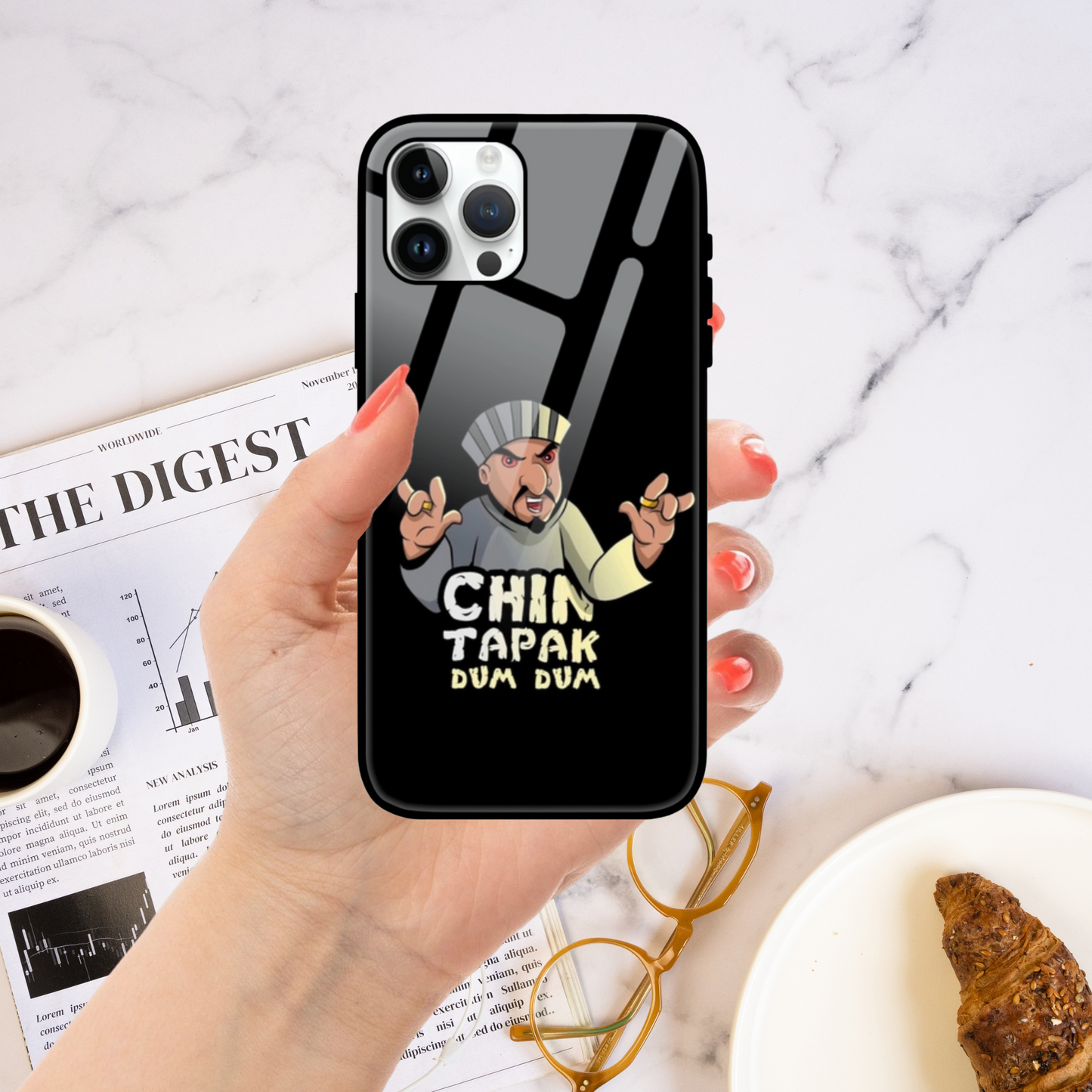 Chin Tapak Dum Dum Phone Case - Stylish, Durable, and Unique