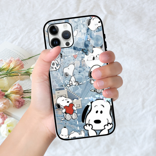 Adorable Blue Aesthetic Cartoon Phone Case - Cute and Stylish Protection